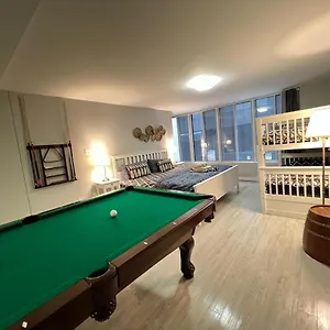 Big Group In Apartment